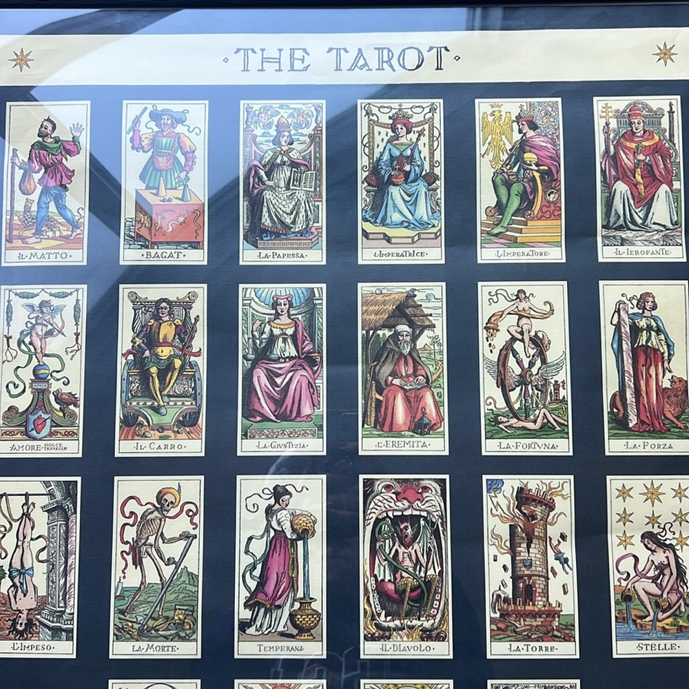 Tarot Poster with the frame ❤️✨